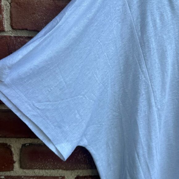 Eileen Fisher $128 Organic Linen Jersey Dolman Sleeve Round Neck t-shirt 3X - Picture 5 of 10